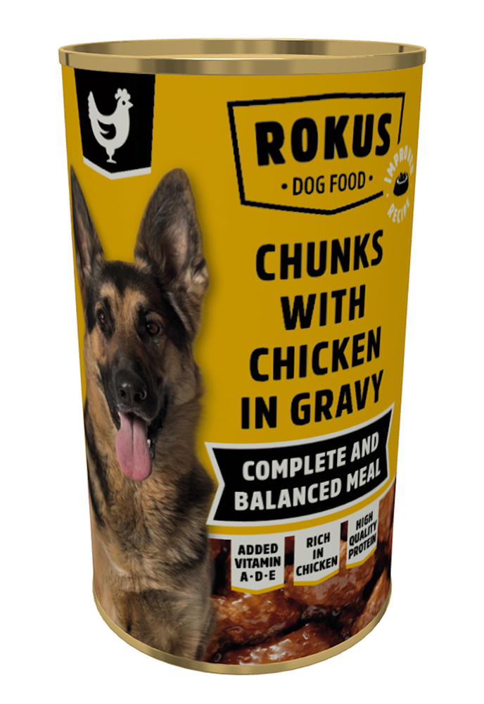 Rokus Adult - Hondenvoer - 1240 Gram - kip Rokus Adult - Hondenvoer - 1240 Gram - kip