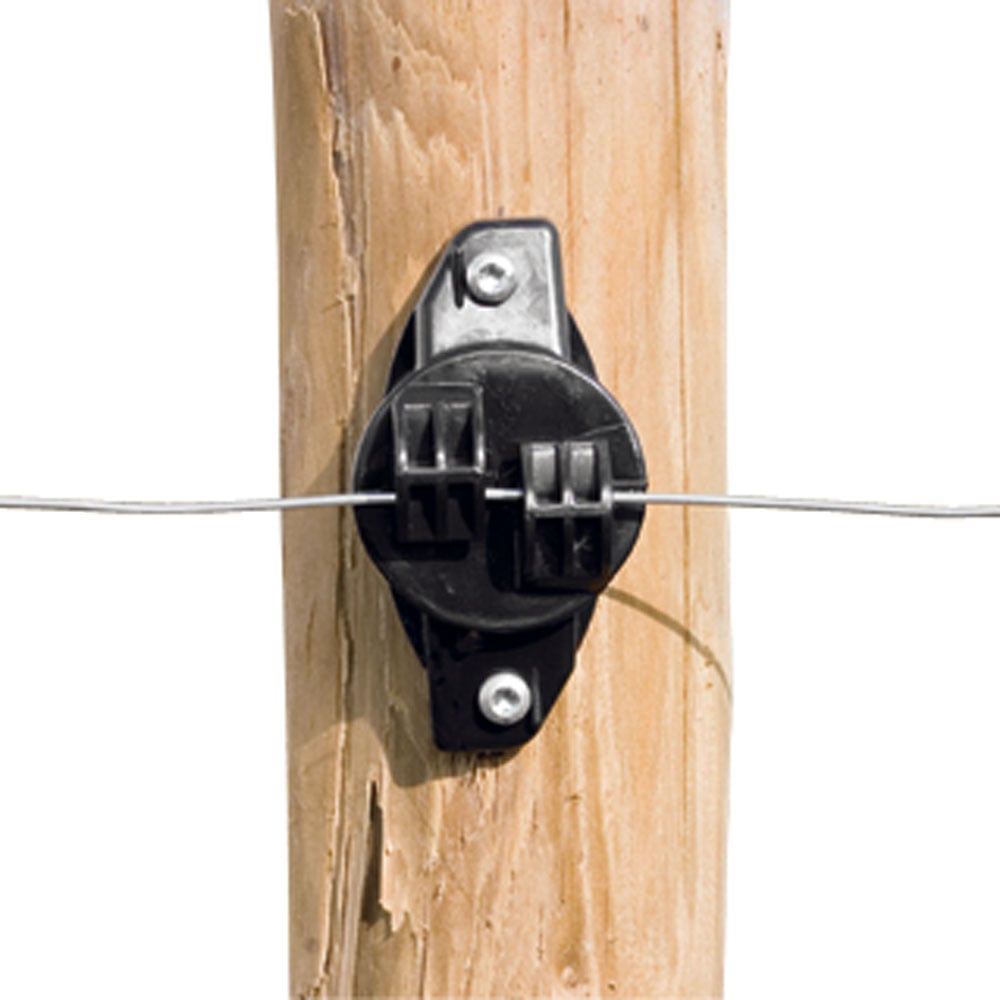 Gallagher - W-isolator - 17.5 cm - 25 Stuks - Zwart - 14.7 cm