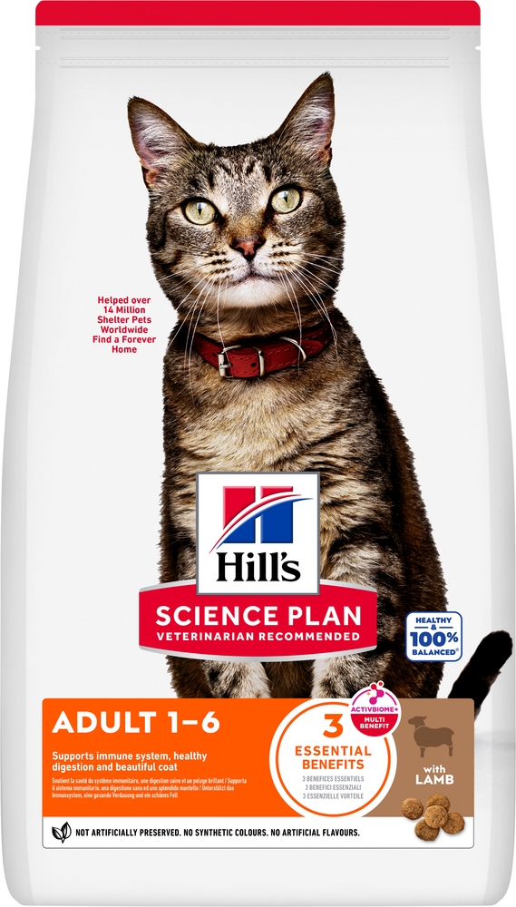Hill's Science Plan Adult - Kattenvoer - 7 Kilogram - lam Hill's Science Plan Adult - Kattenvoer - 7 Kilogram - lam