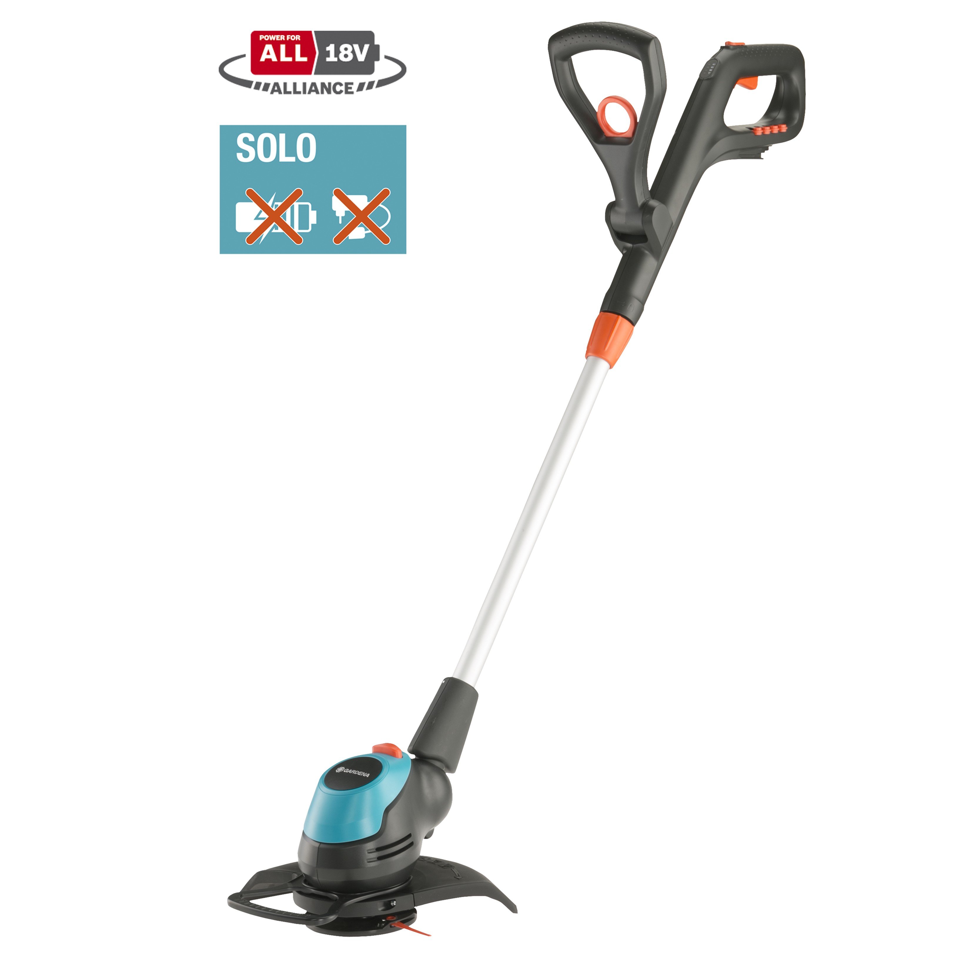 GARDENA EasyCut 23/18V P4A solo - Accu-trimmer (excl. accu en lader)