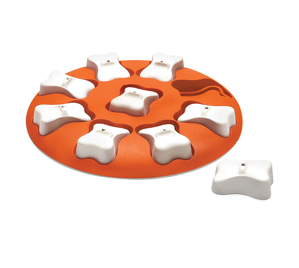 Nina Ottoson Dog Smart - Puzzel - Hondenspeelgoed - Oranje - 4x31x28 cm