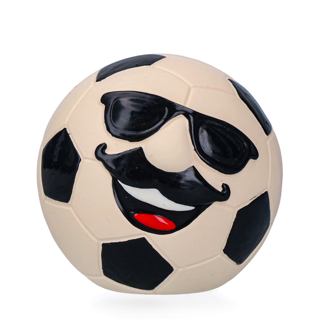 Holland Mr. WK Voetbal - Bal - Hondenspeelgoed - Oranje - 9.3x9.3x9.3 cm - Large