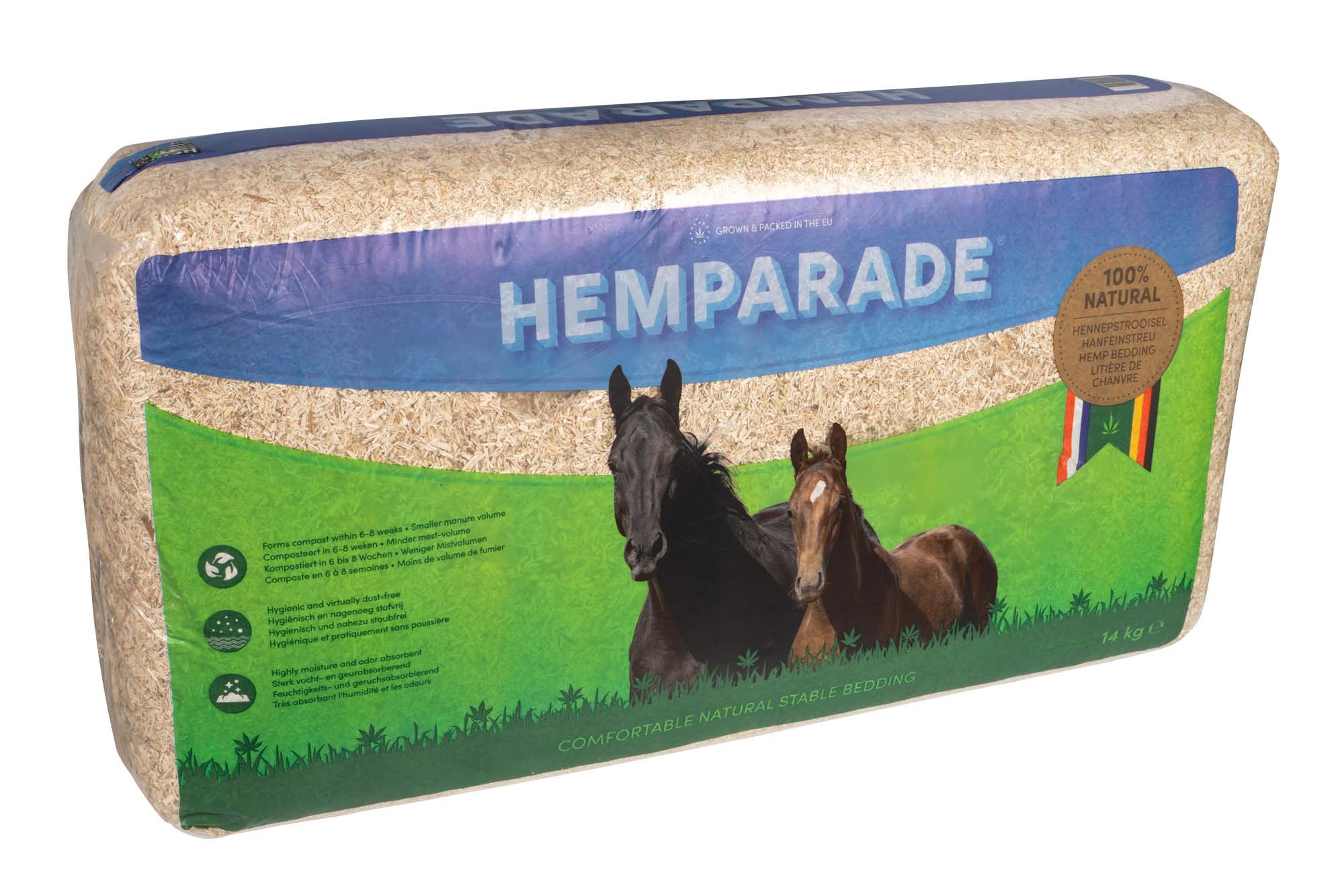 Hemparade Hennepstrooisel - Bodembedekker - 14 kg