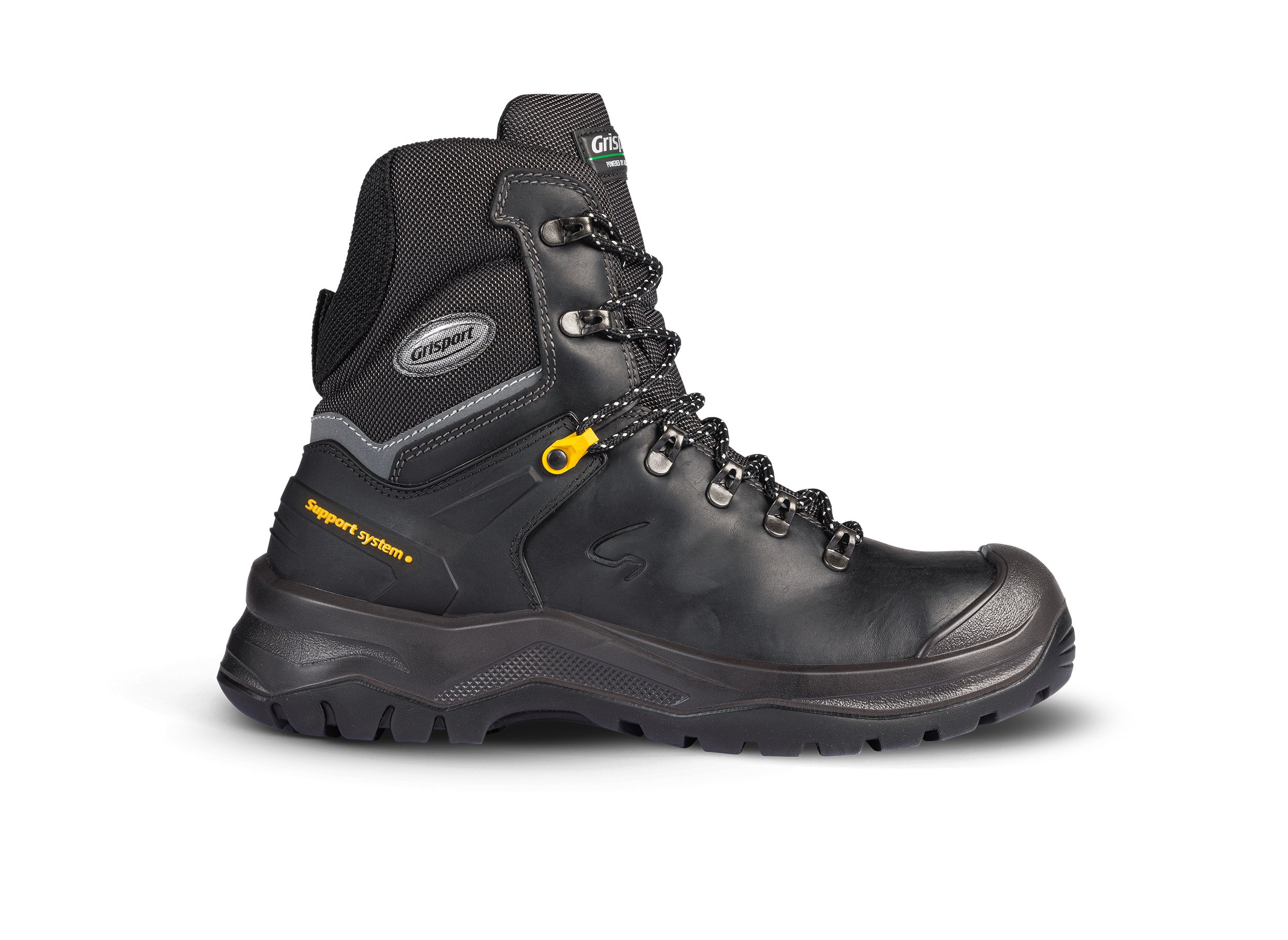 Grisport 905 - Werkschoenen - met Rits - Zwart - 45