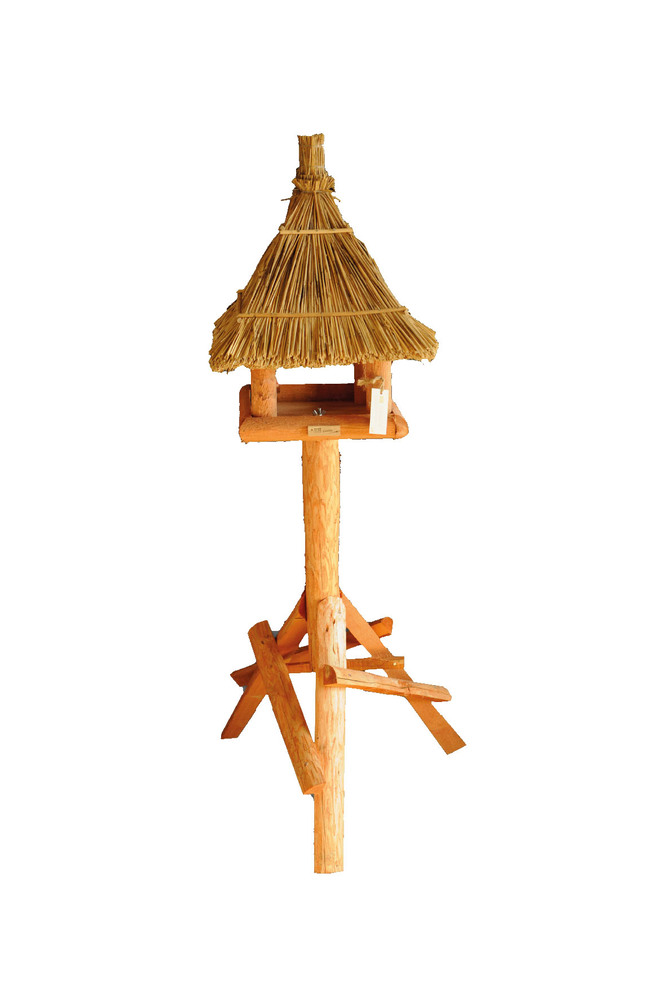 Raben Pestvogel - Voederhuizen op paal - Bruin