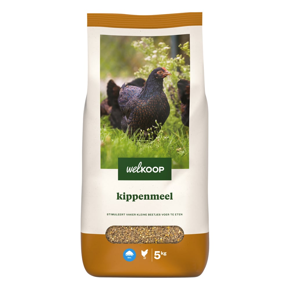Welkoop Kippenmeel - Kippenvoer - 5 Kilogram