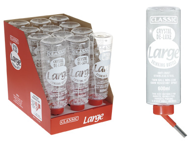 Classic drinkfles konijn - 600 ml - 25x6.5x8.5 cm