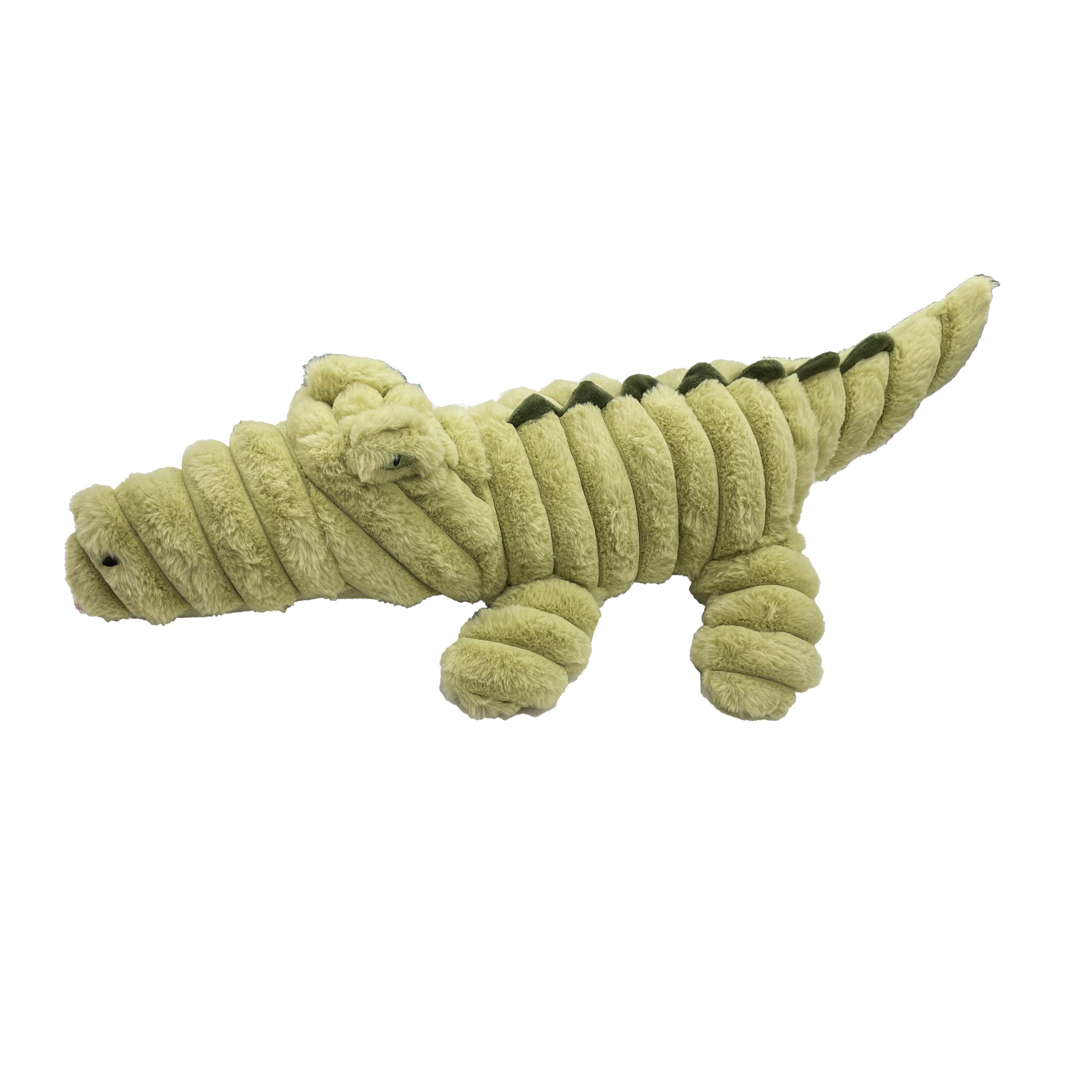 Quapas Eend Knuffel - Hondenspeelgoed - Groen - 17x35x66 cm - XL