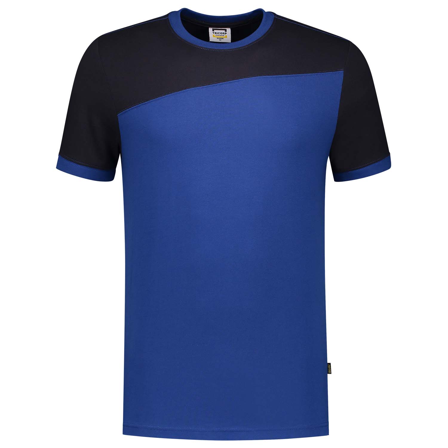 Tricorp Bicolor 102006 - T-shirt - Kobalt/Donkerblauw - 3XL