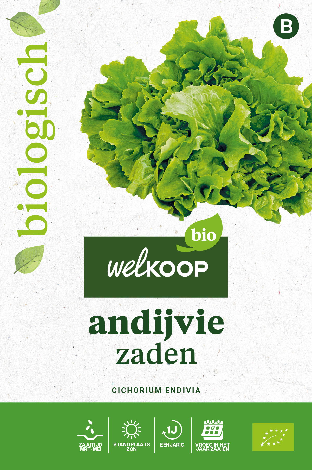 Welkoop Bio - Andijvie Zaden - 1 Gram