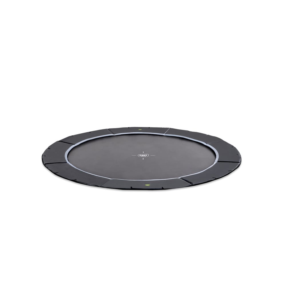 EXIT Dynamic groundlevel - Trampoline - Zwart - 427 cm EXIT Dynamic groundlevel - Trampoline - Zwart - 427 cm