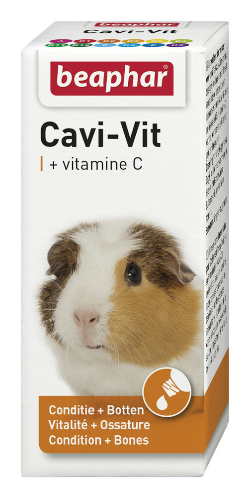 Beaphar Cavi-vit Multivitamine met Vitamine-C - Supplement - 20 Milliliter