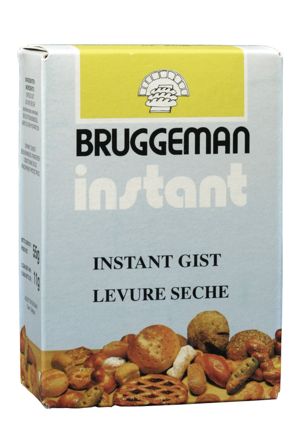 Bruggeman Instant Gist  - Baktoevoegingen - 55 Gram - Beige