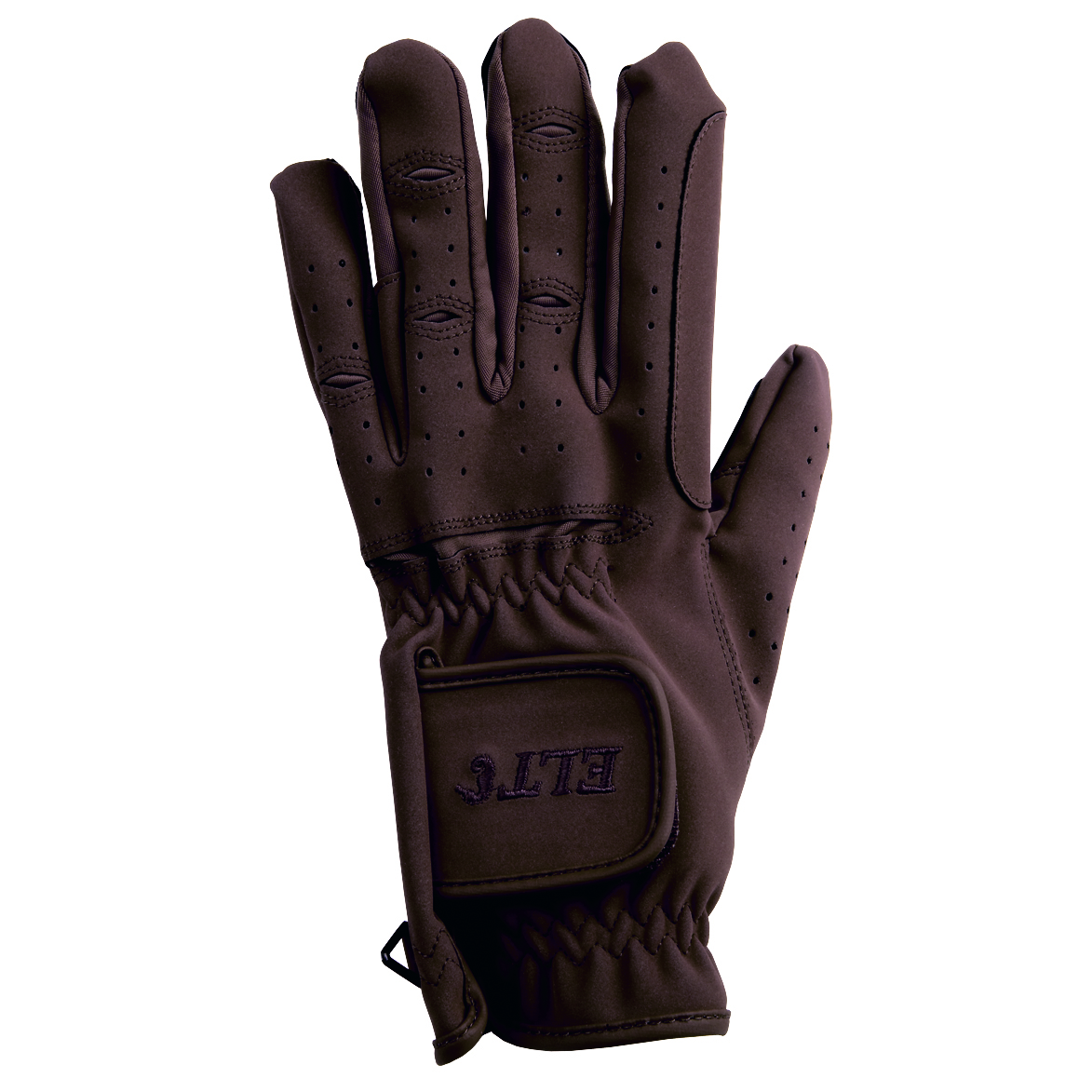 ELT Paardrijhandschoenen Veelzijdig - Mokka - L