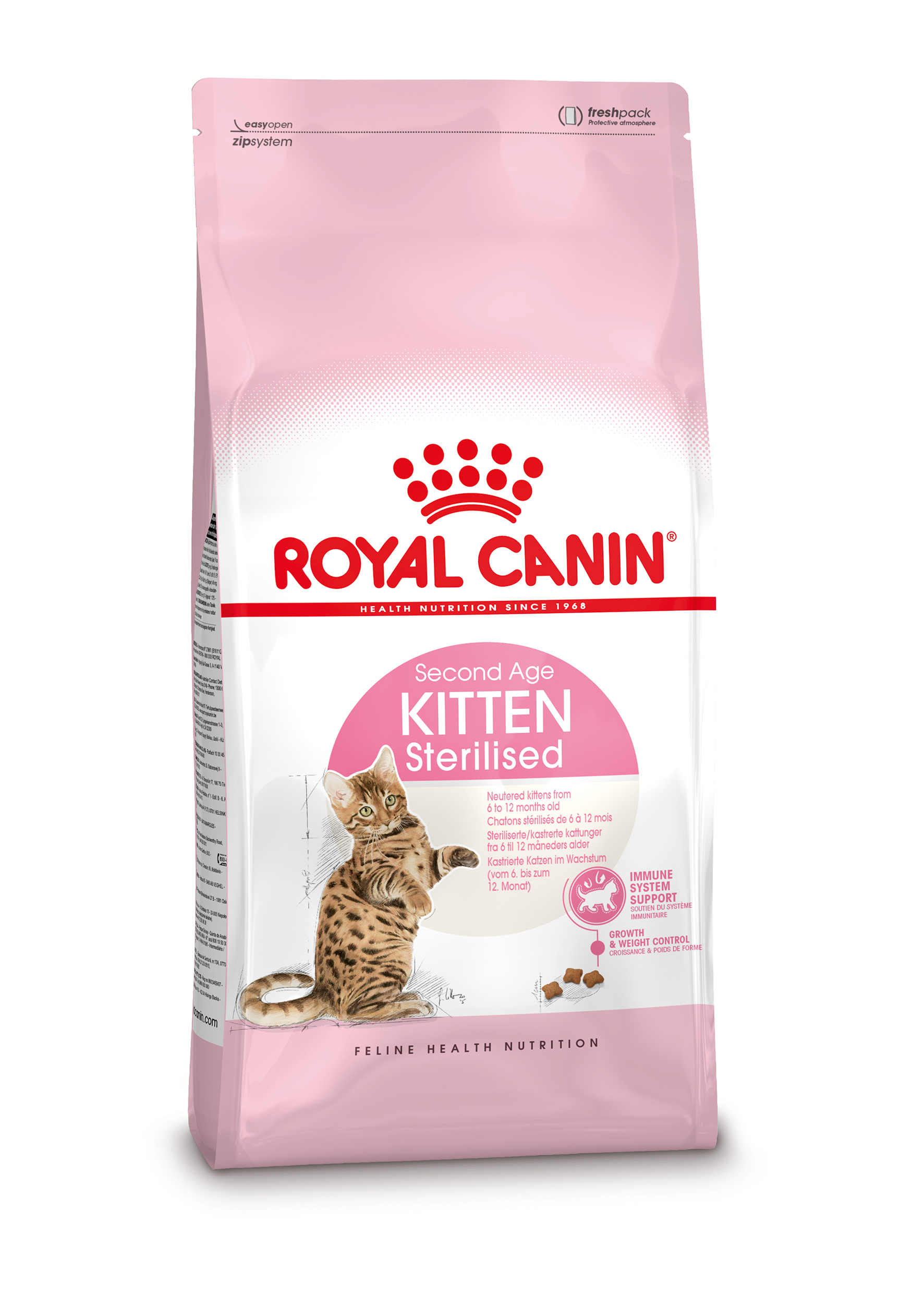 Royal Canin Sterilised Kitten - Kattenvoer - 0.4 Kilogram - Gevogelte