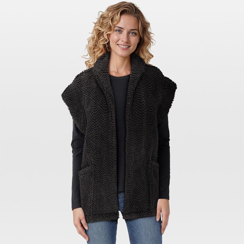 Veleste Grace - Gilet - Zwart - 36