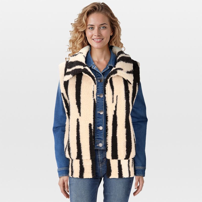 Veleste Jacky - Gilet - Zwart - 36