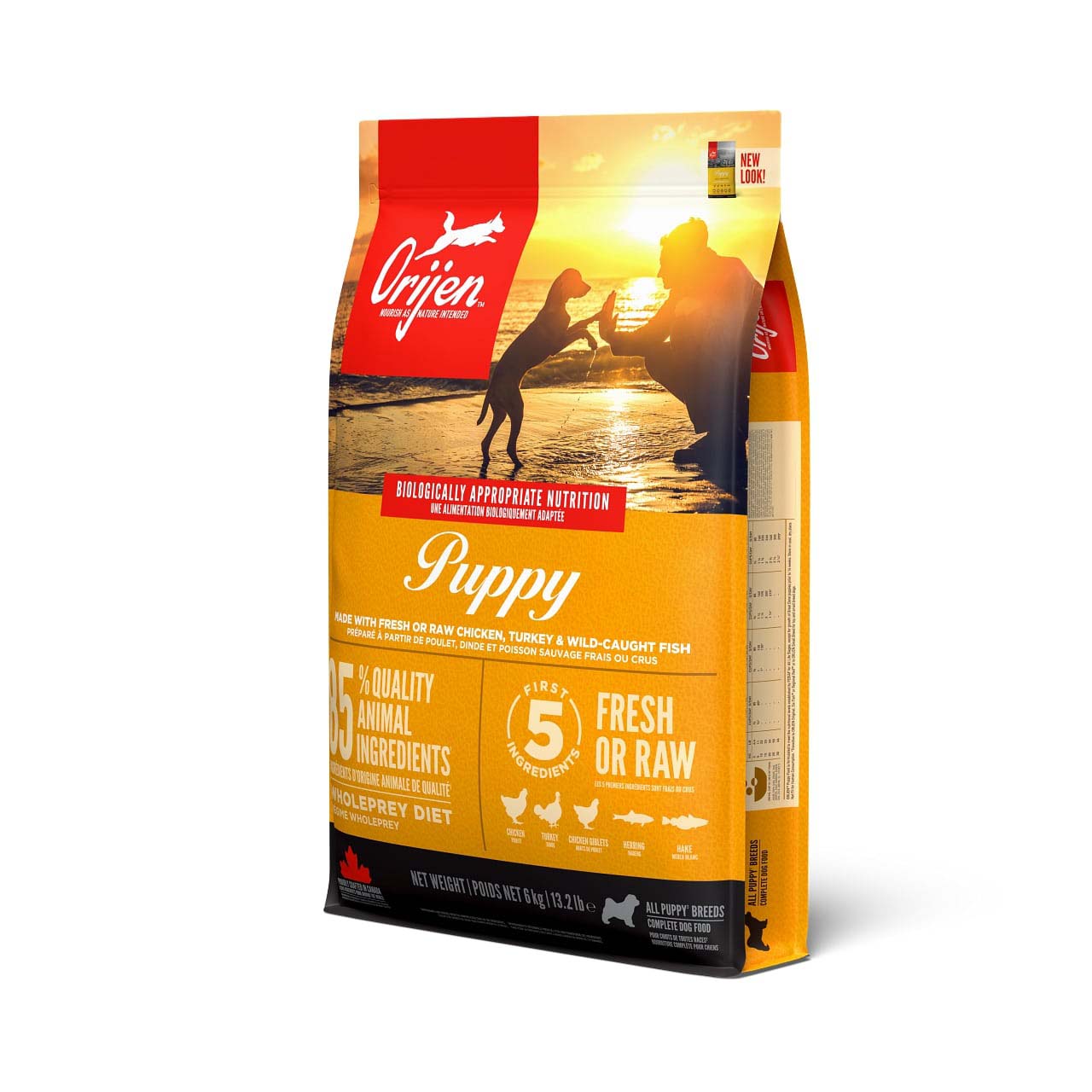 Orijen Puppy Whole Prey - Hondenvoer - 6 Kilogram - kip