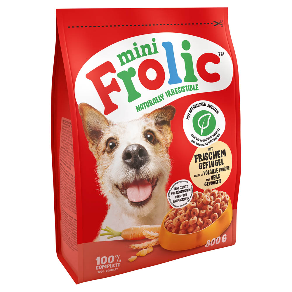 Frolic mini - Hondenvoer - 0.8 Kilogram - gevogelte