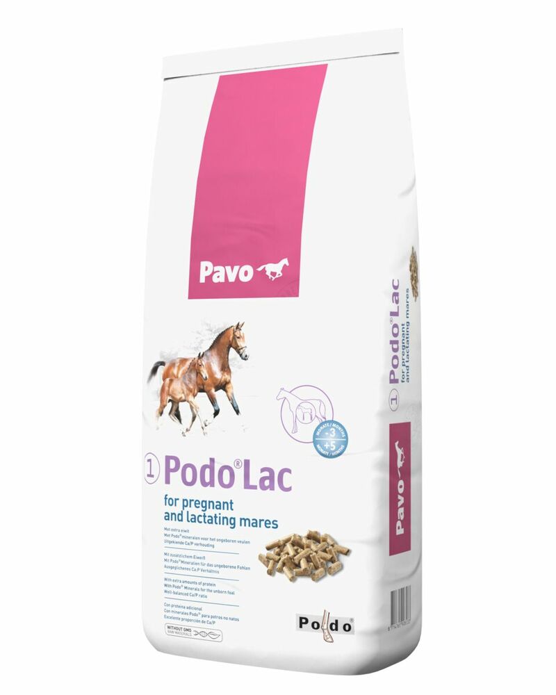 Pavo Podo Lac - Fokkerij - Paardenvoer - 20 Kilogram - Zak