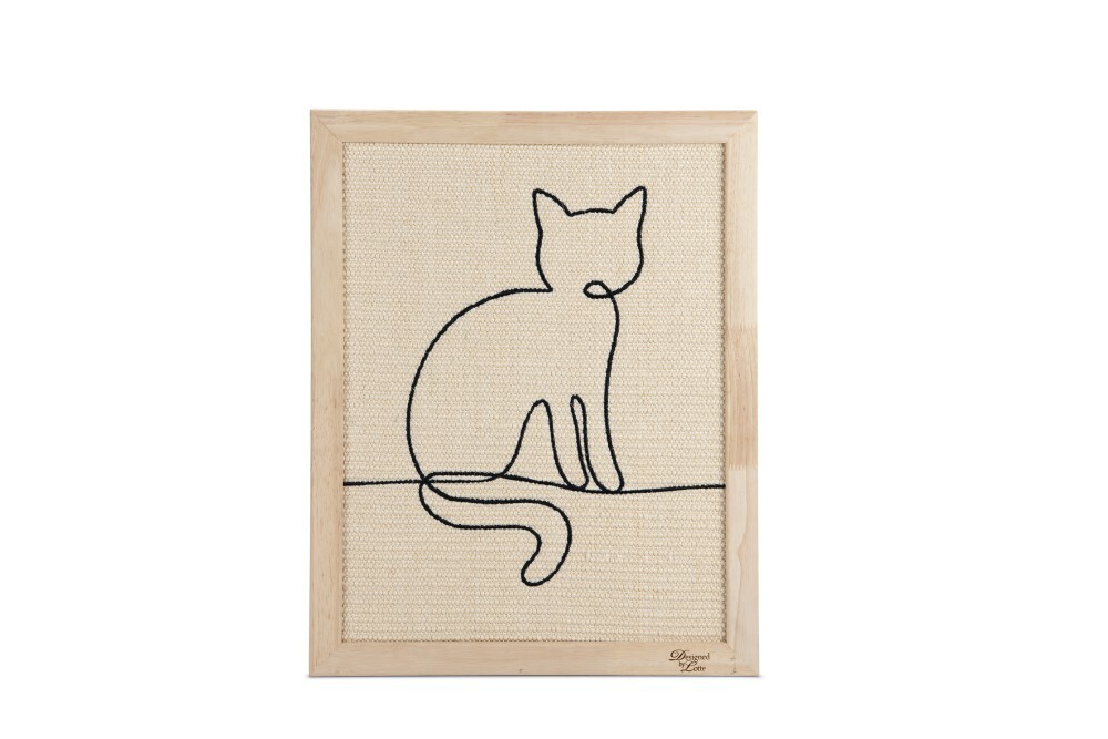 Designed by Lotte Sammy - Krabplank - Naturel - 52x50x2.7 cm