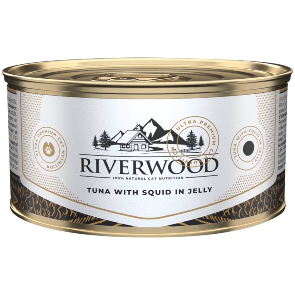 Riverwood - Kattenvoer - 85 Gram - Inktvis
