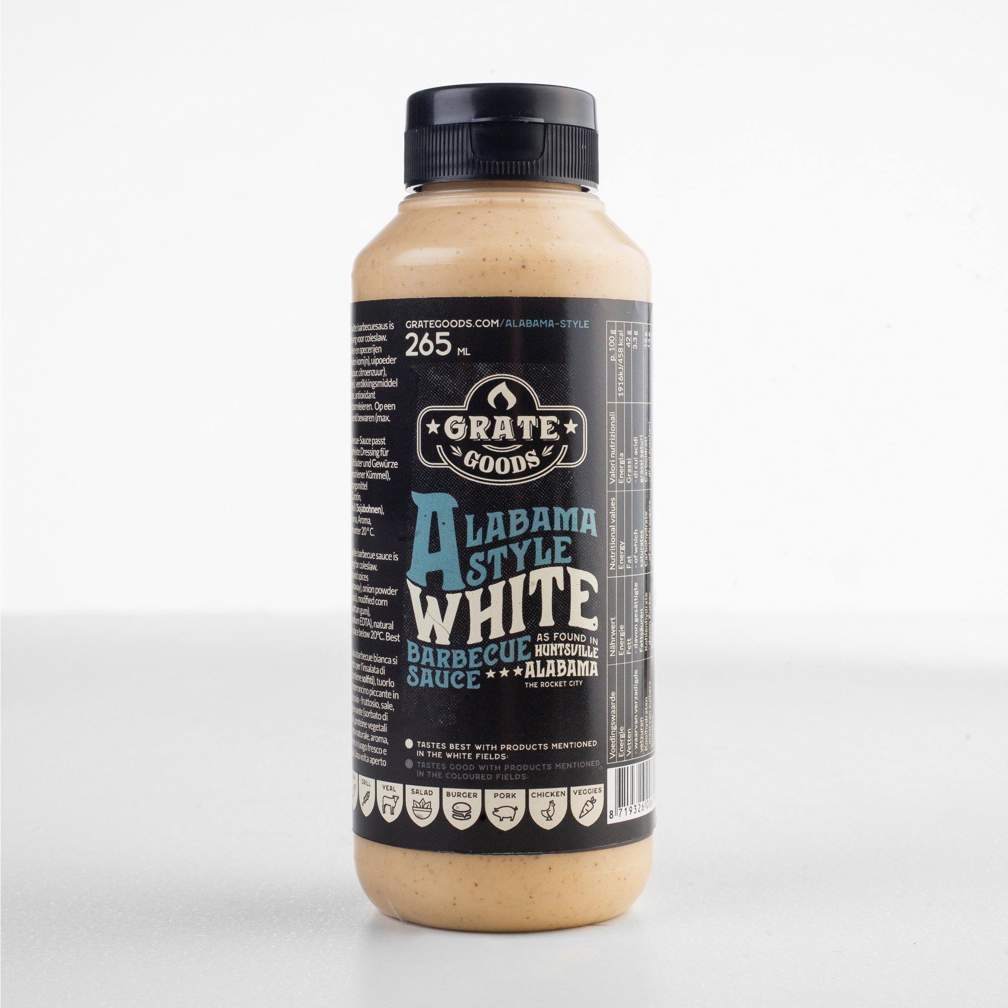 Grate goods Alabama White - BBQ saus - 265 Milliliter