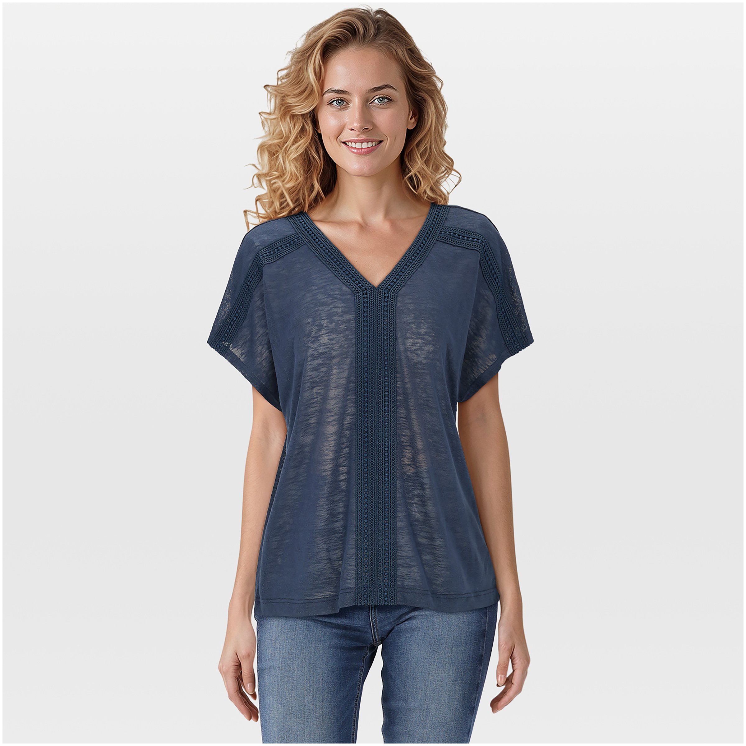 VELESTE Jova - T-Shirt - blauw - 36 VELESTE Jova - T-Shirt - blauw - 36