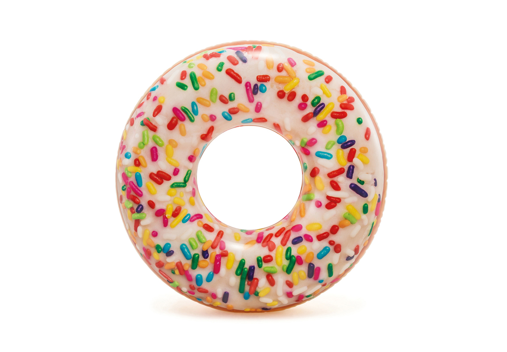 Intex Donut - Zwemband - wit - 99 cm
