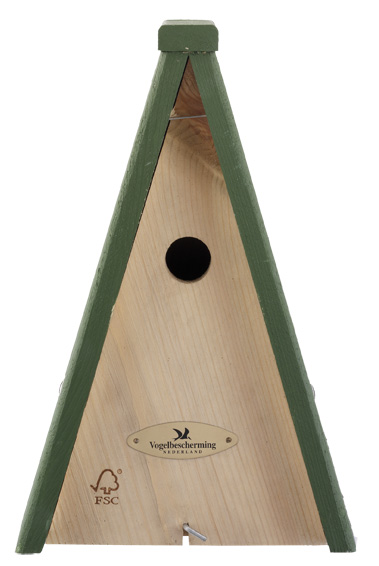 Vogelbescherming Nestkast - Mees - Groen - 28 mm