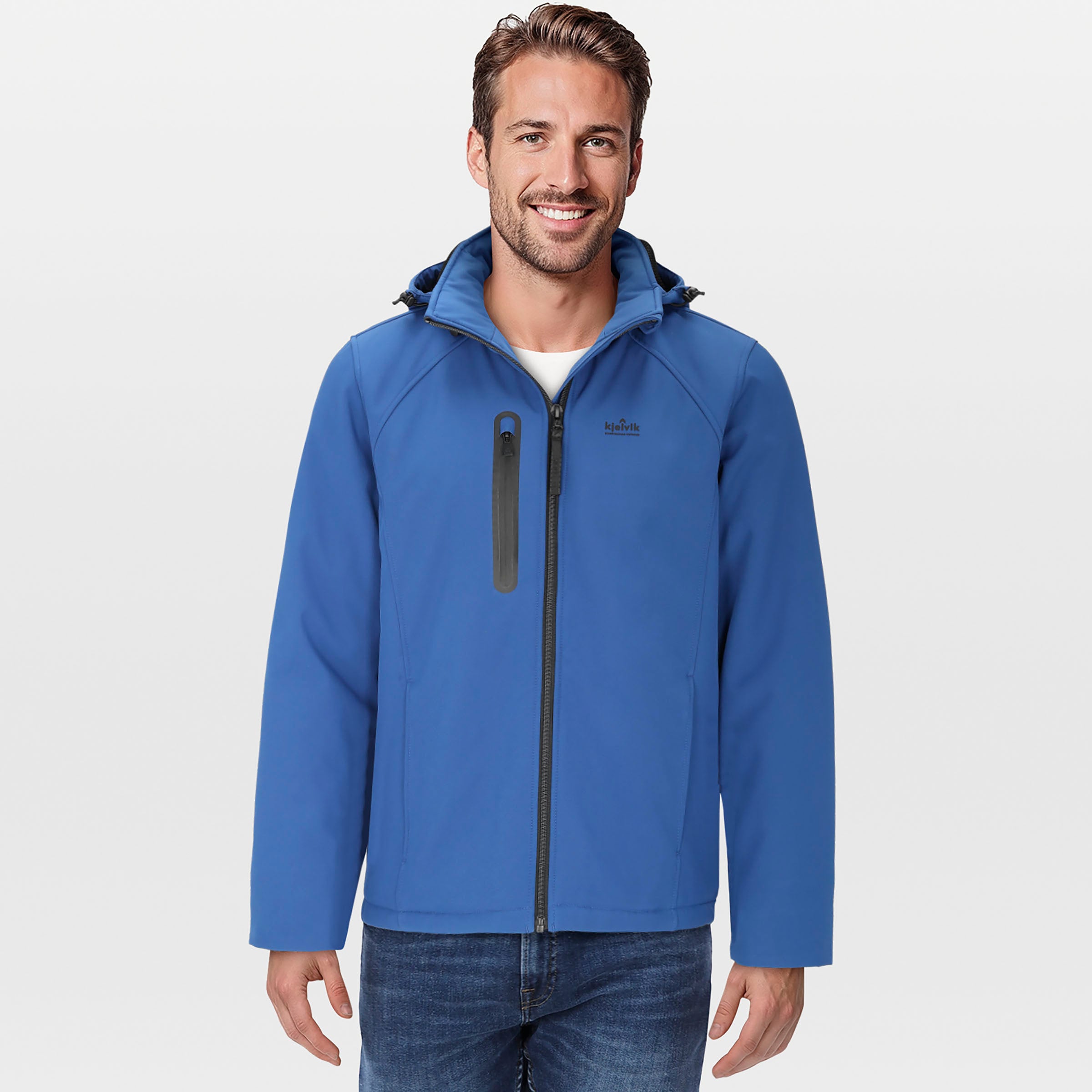 Kjelvik Taco - Softshell jas - Kobalt - 4XL Kjelvik Taco - Softshell jas - Kobalt - 4XL