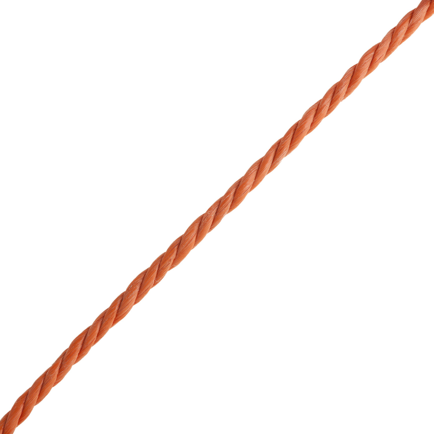 Deltafix 8mm x 120m - Oranje PP touw - 120 Meter - 0.8 cm