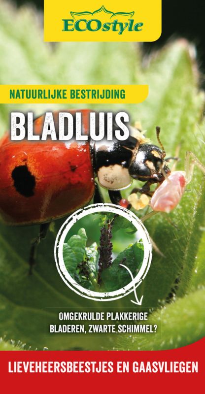 Ecostyle Larven lieveheersbeestjes adalia - Tegen Bladluis - 100 Stuks