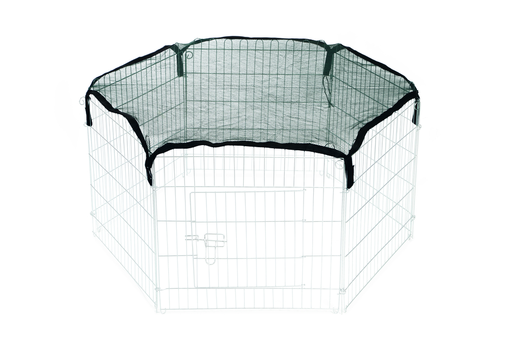 Beeztees Konijnenren - Afdeknet - Groen - 1x110x1 cm