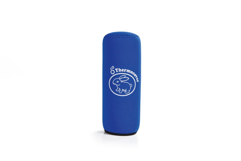 Beeztees Thermocover Classic - Drinkfleshoes - 320 Milliliter - Blauw - 14.5x11x4 cm Beeztees Thermocover Classic - Drinkfleshoes - 320 Milliliter - Blauw - 14.5x11x4 cm