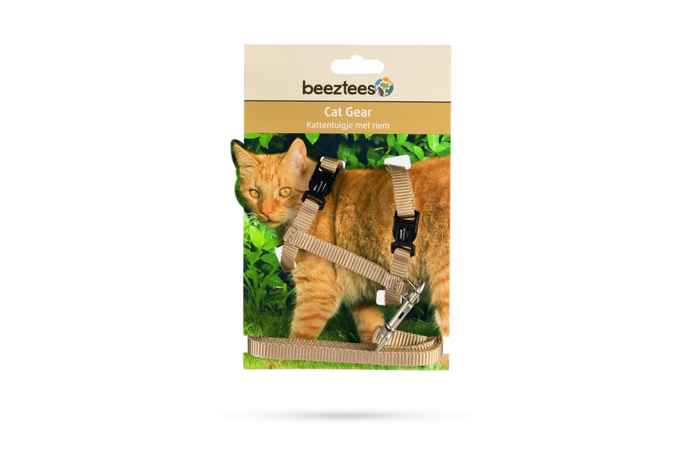Beeztees - Kattentuigje - Beige