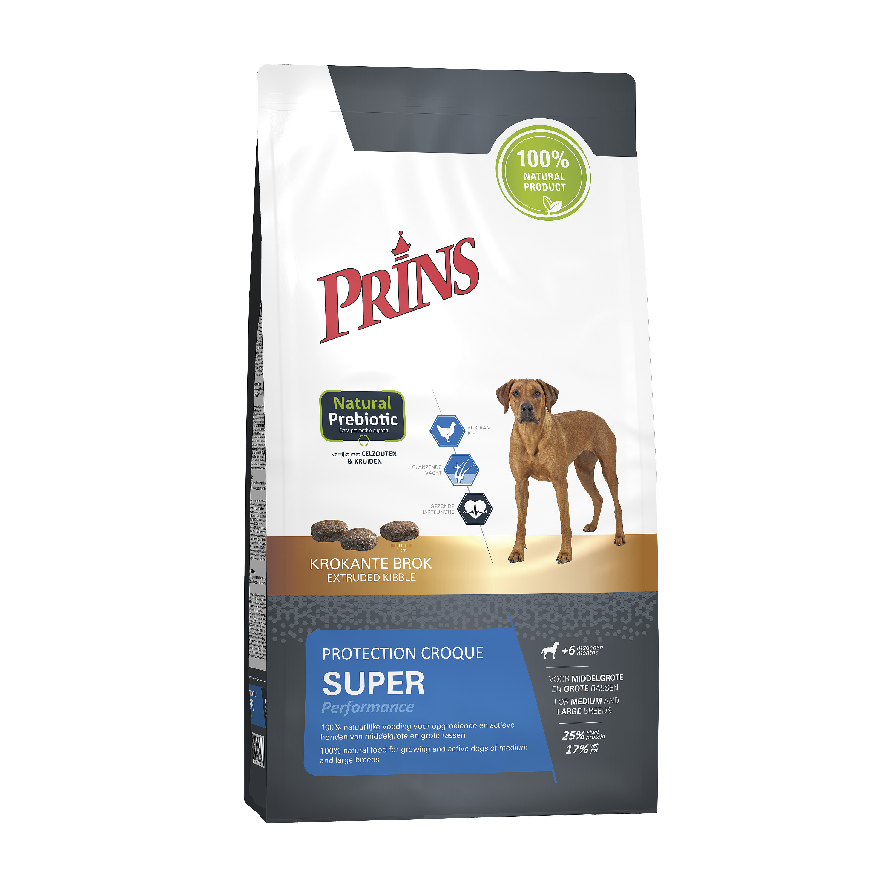 Prins Protection Croque Super Performance - Hondenvoer - 2 Kilogram - kip