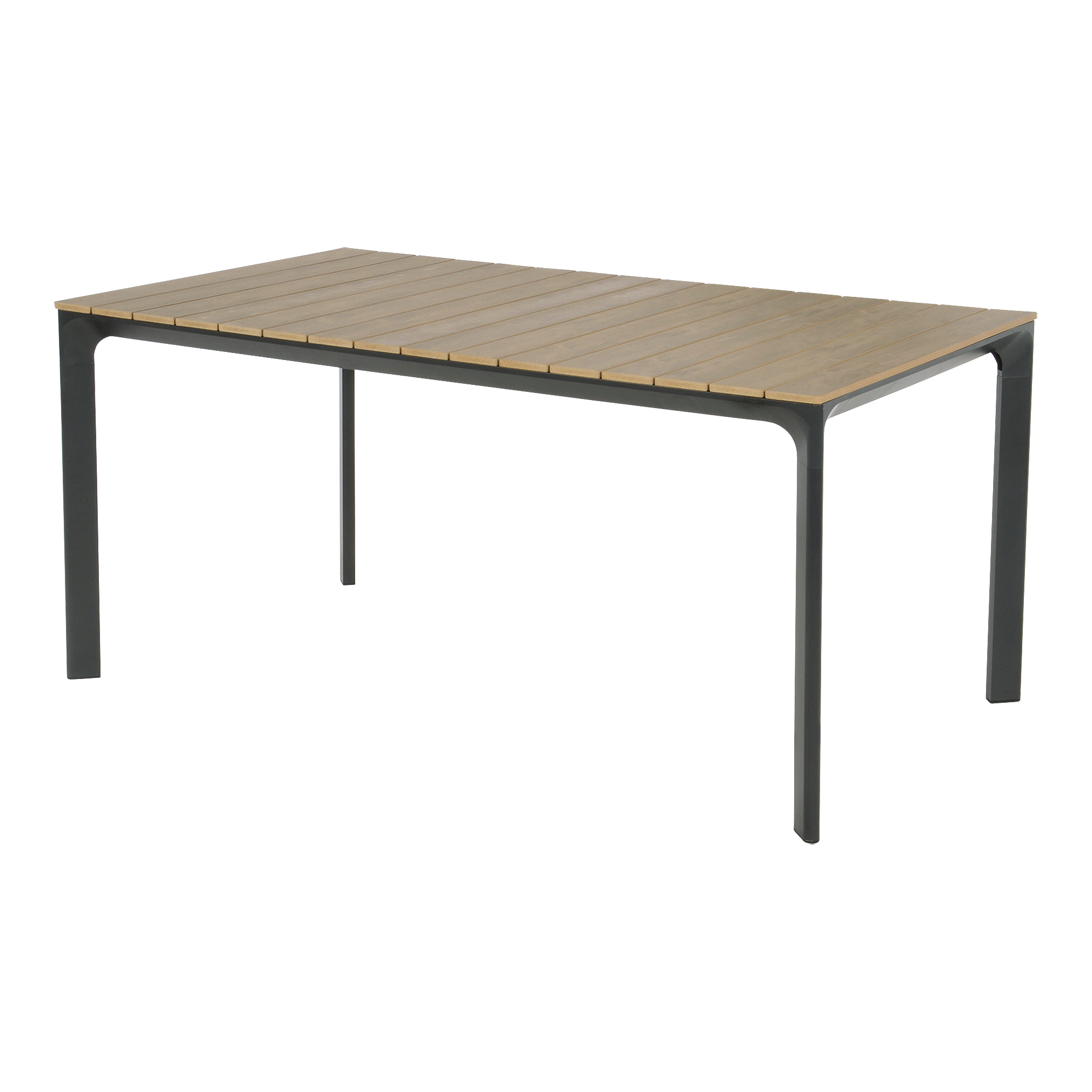 Lesli Living Arezzo - Tuintafel - Teaklook - 1x90x160 cm