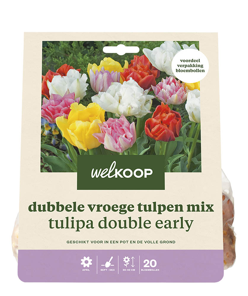 Welkoop Dubbele Tulpen mix  Ilona - Bloembollen