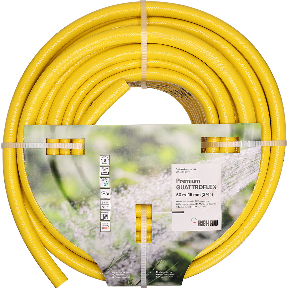 Rehau Quattroflex - Tuinslang - 19 mm (3/4") - 50 m - 19 inch