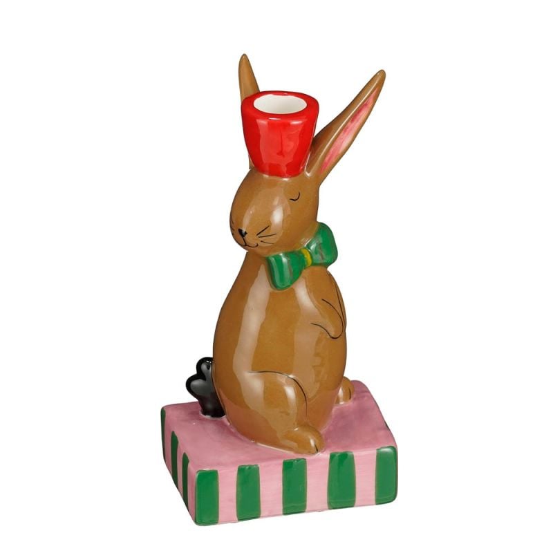 Mica Decorations Haas - Kandelaar - Lichtbruin