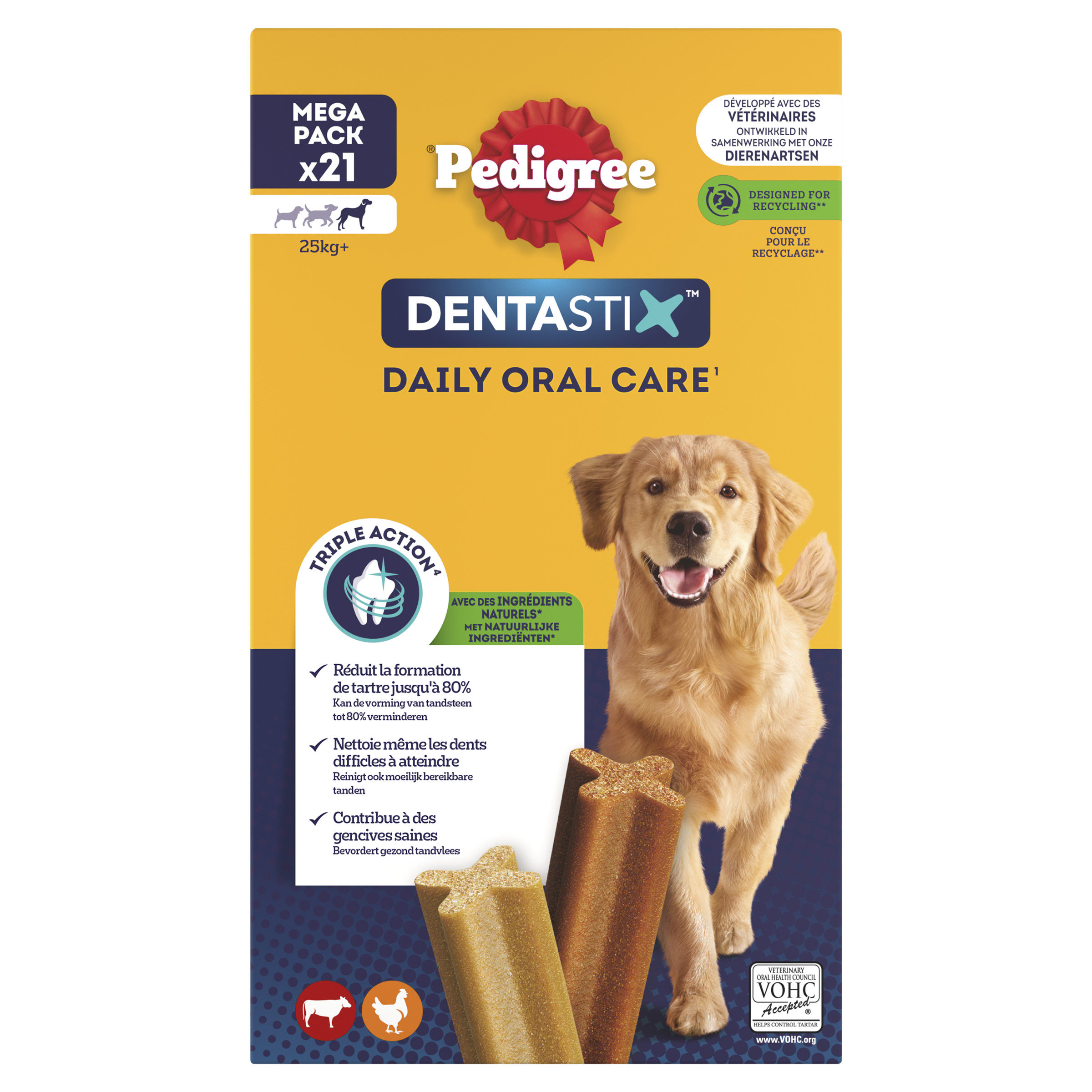 Pedigree Dentastix - Hondensnack - 21 Stuks - dental - Maxi
