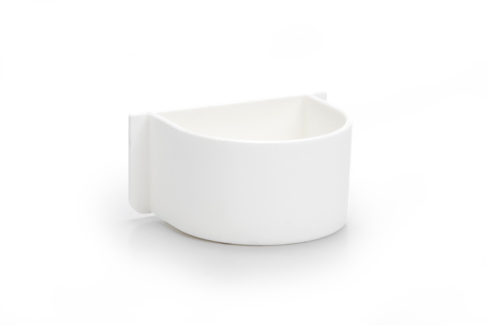 Beeztees Papegaaienpot - Vogel accessoires - Wit