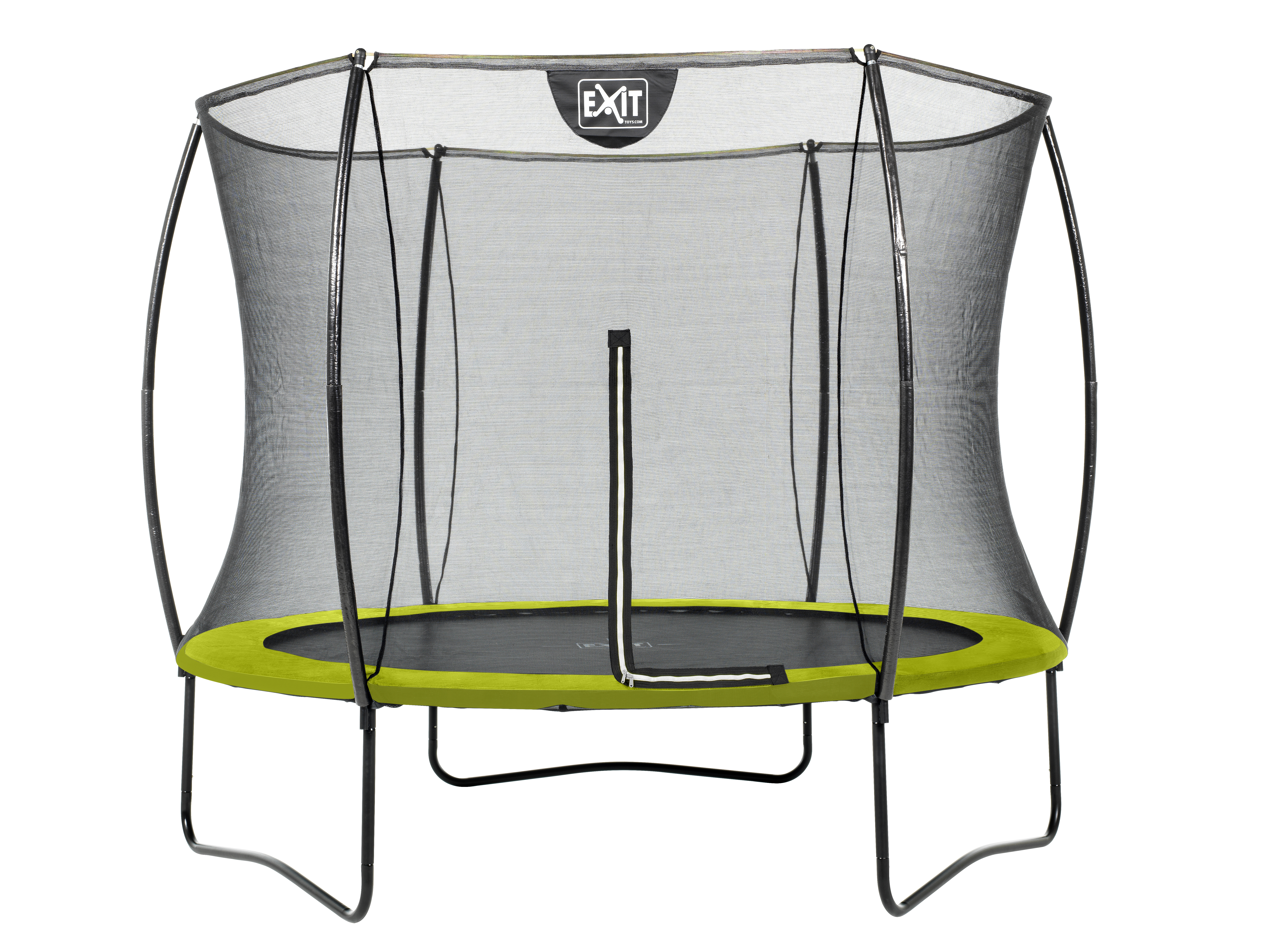 EXIT Silhouette - Trampoline - Limegroen - 244 cm EXIT Silhouette - Trampoline - Limegroen - 244 cm