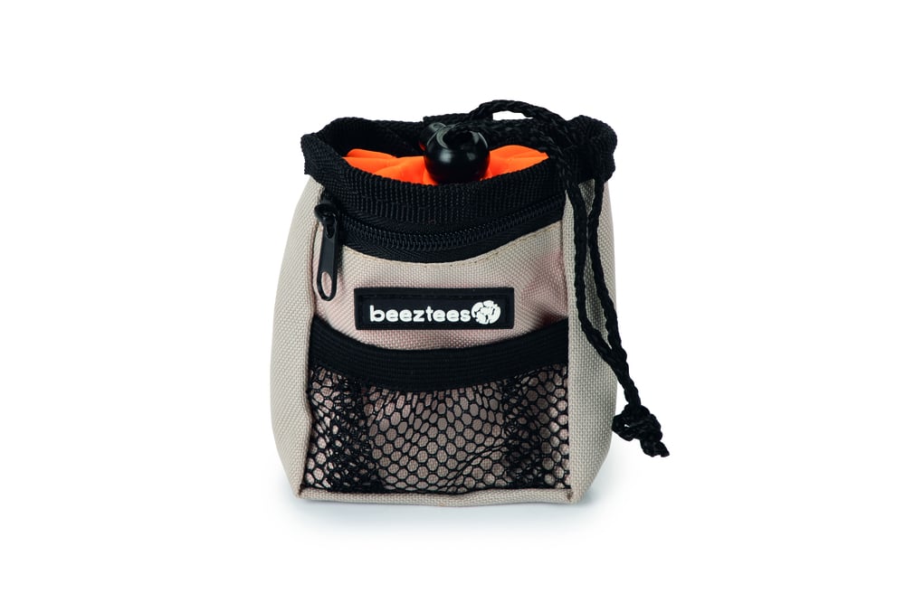 Beeztees Ordena - Poepzak + beloningstasje incl. Poepzakjes - Grijs