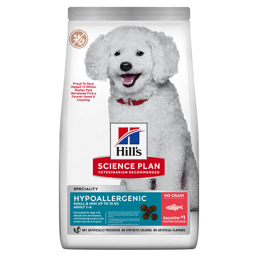 Hill's Science Plan Adult Small & Mini Hypoallergeen - Hondenvoer - 1500 Gram - tonijn, zalm