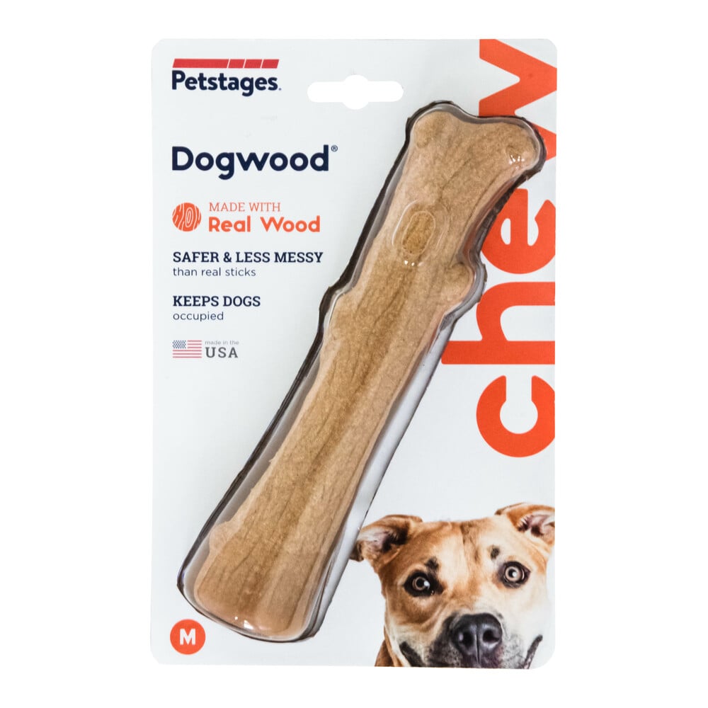 Petstages Dogwood Stick - Kauwspeelgoed - Hond - bruin - 21.5x14x19 cm - M