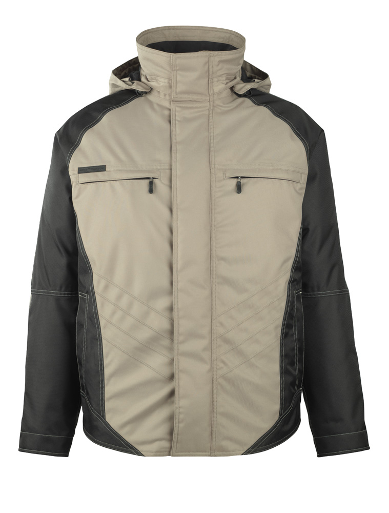 MASCOT Pilotjack Frankfurt - Heren Jas - Beige / zwart - XS