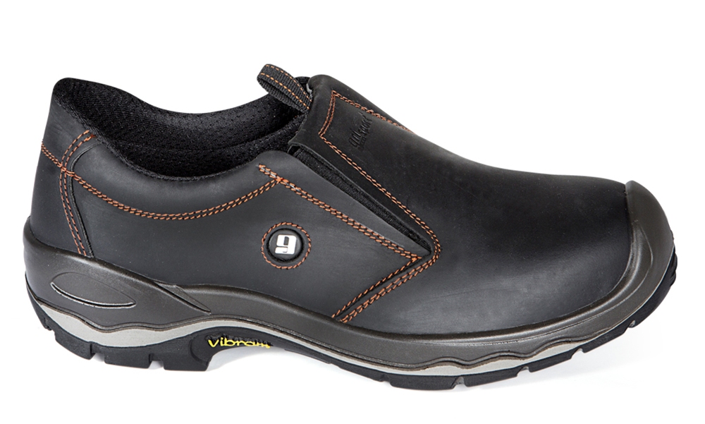 Grisport 72009 - S1P Werkschoenen - Instapmodel - Zwart - 37