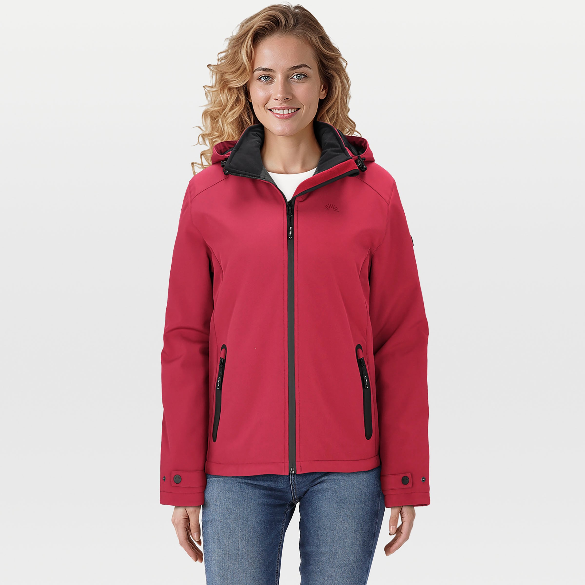 Veleste Senna - Softshell jas - Bordeaux - 36 Veleste Senna - Softshell jas - Bordeaux - 36